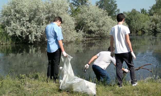 Curăţenie generală de-a lungul Dunării