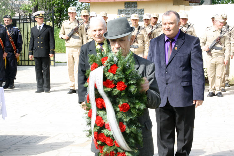 Ceremonie militară de Ziua veteranilor de război la Tulcea