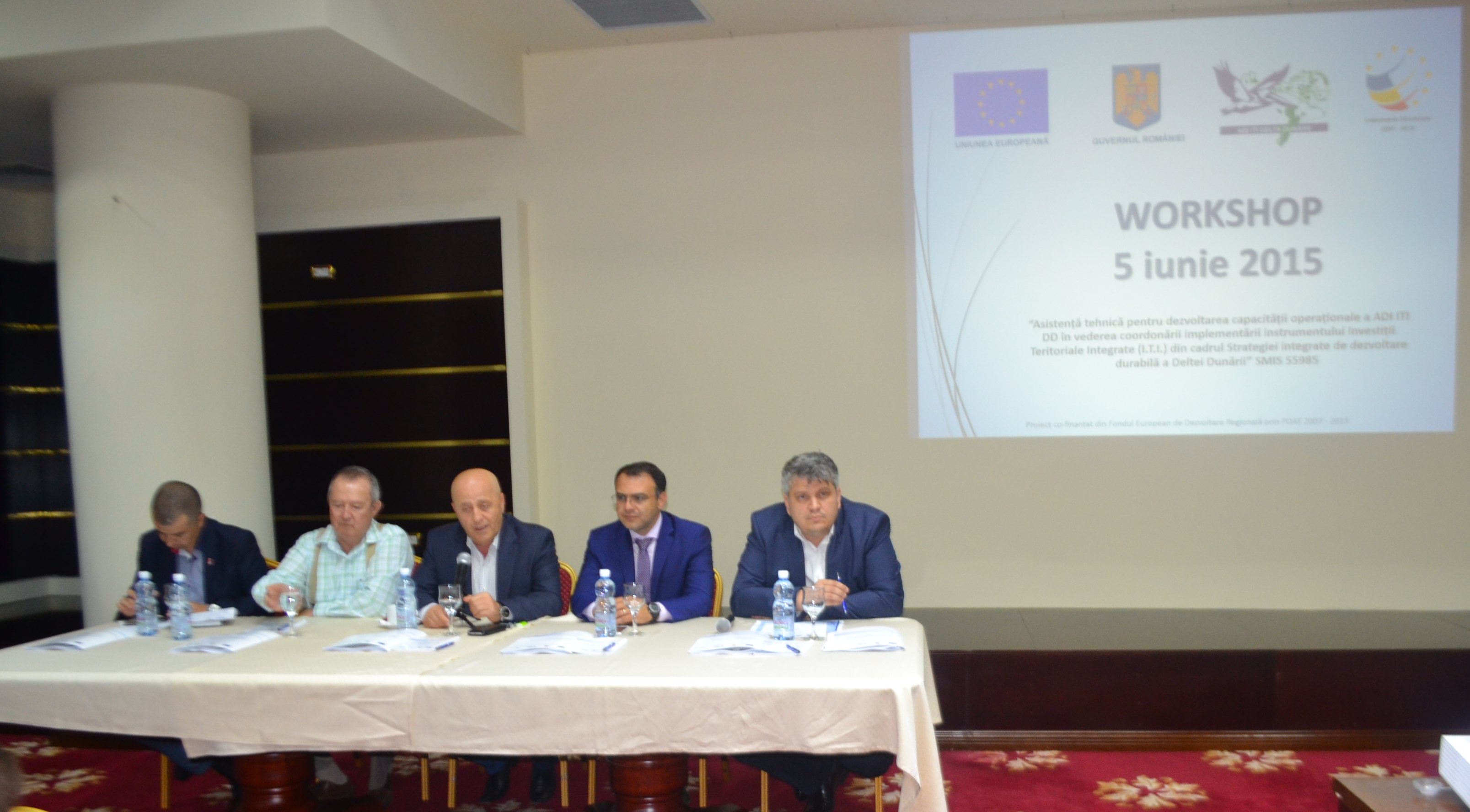 Stadiul proiectelor implementate de ADI ITI Delta Dunării, prezentate în cadrul unui workshop