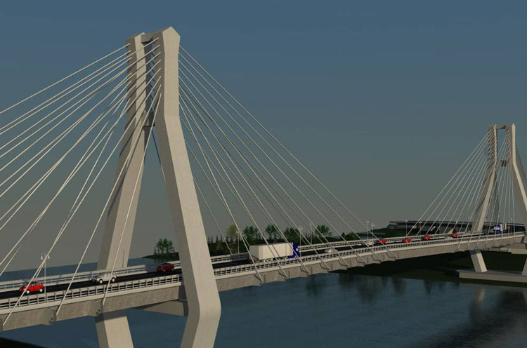 Podul peste Dunăre, aproape de faza de licitaţie. Lucrarea ar putea fi atribuită până la finalul anului