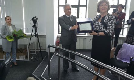 Elena Fidatov Moruzov, cetăţean de onoare al municipiului Tulcea