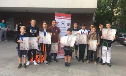 C.N. Kempo ACS Şoimii Dobrogeni: 13 medalii şi un titlu de campion naţional