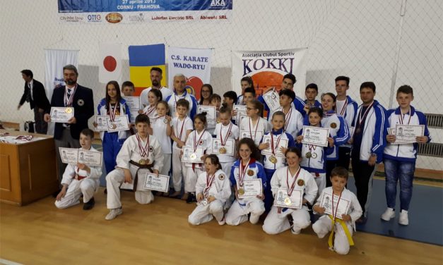 Record de medalii pentru sportivii CS Fudoshin Tulcea într-o competiţie naţională
