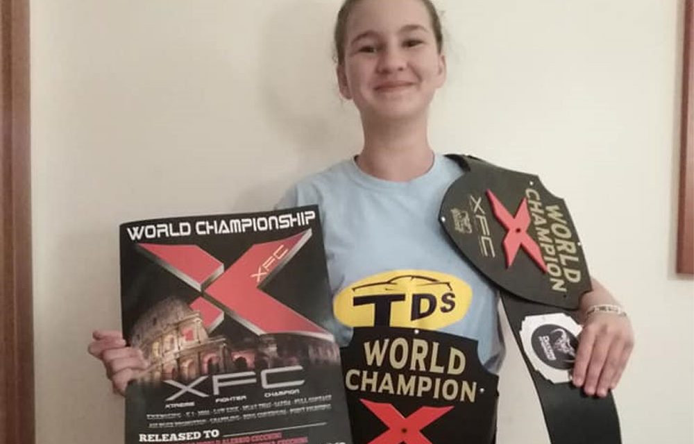 Amalia Ţugui din Sulina, dublă campioană mondială la XFC!