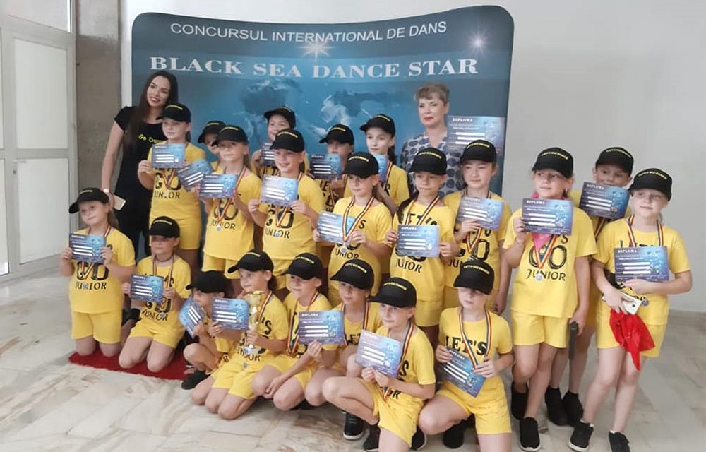 Let’s Go Junior din Tulcea, locul I la Concursul International Black Sea Dance