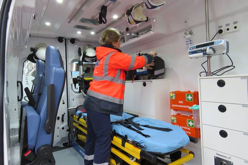 Ambulanţe noi la Tulcea