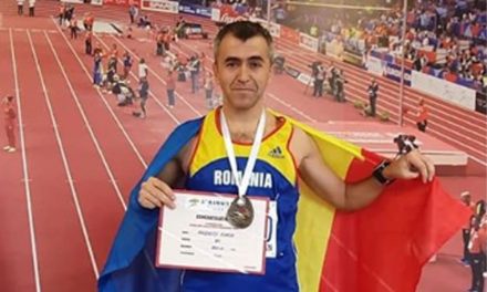 Jandarmul tulcean Sorin Andrici, medaliat cu bronz la Campionatul Balcanic Masters