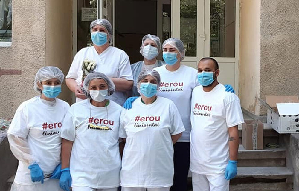 Cei 71 de angajaţi din Spitalul Judeţean Tulcea care au tratat pacienţi COVID-19 primesc azi stimulentul de risc