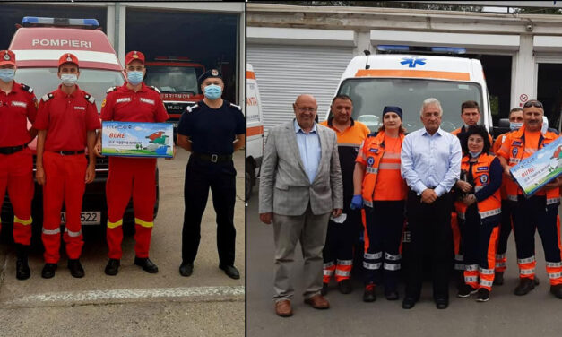 Ambulanţa Tulcea şi SMURD, dotate cu aparate medicale de decontaminare prin intermediul Primăriei municipiului