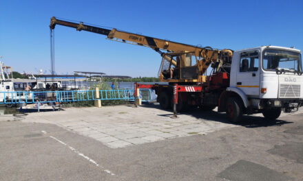 Utilajele destinate reabilitării Portului Tulcea vor ajunge zilele acestea în zonele de lucru