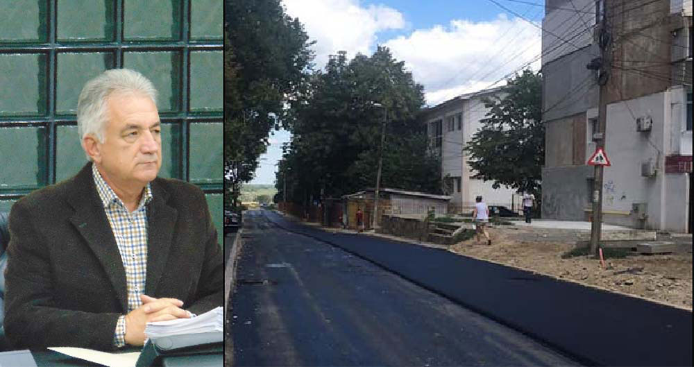 Primarul Hogea: „Până pe data de 15 august se va turna primul strat de asfalt pe strada Viitorului”