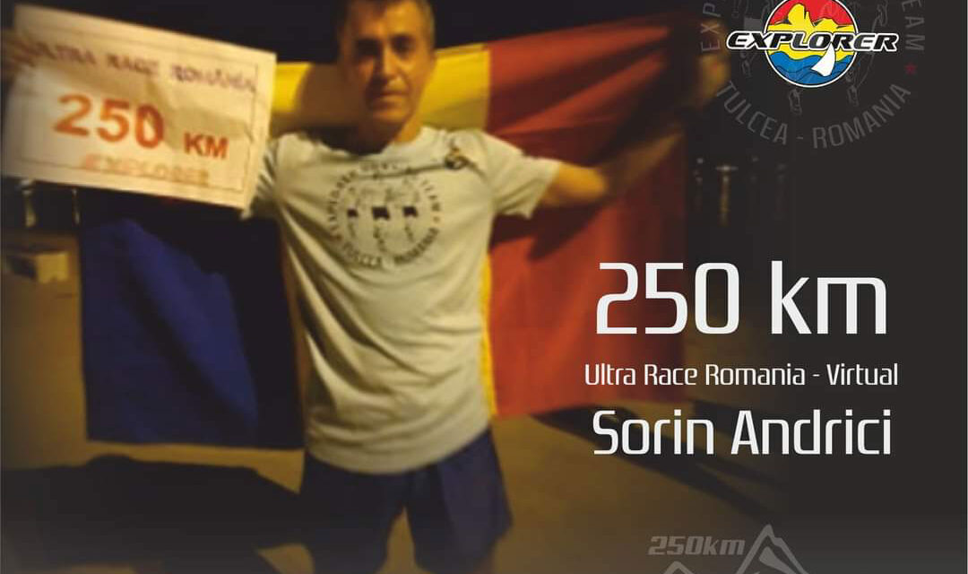 Sorin Andrici termină 250 de km şi urcă România pe locul III mondial  la Ultra Race România