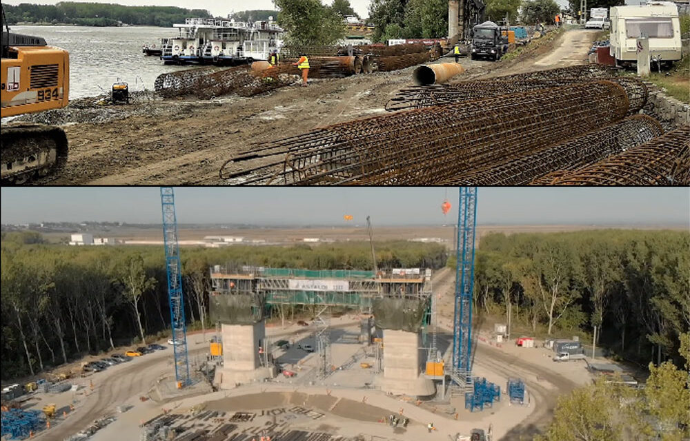 Lucrările la faleză şi la Podul peste Dunăre s-ar putea finaliza înainte de termen