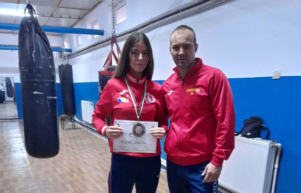 Alina Alexandra Creţu, medalie de bronz la Campionatul European de Box Juniori din Bulgaria