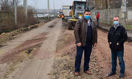 Primarul Ştefan Ilie a intrat cu buldozerele pe strada Forestierului