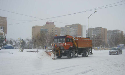 Judeţul Tulcea, sub cod galben de ninsori: autorităţile locale au suplimentat stocurile de iarnă