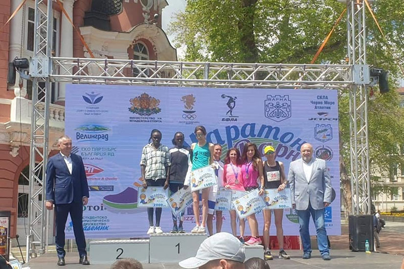 Nicoleta Ciortan, locul VI la Maratonul Internaţional de la Varna