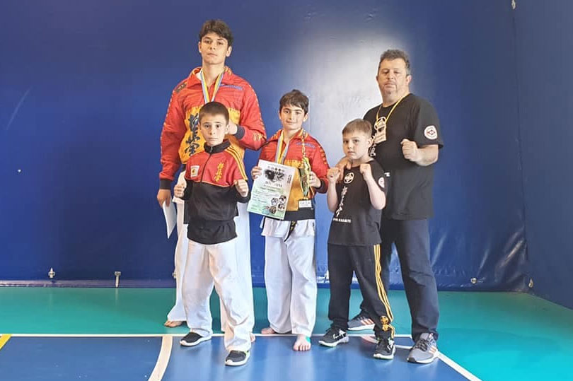 Albert Pănuţă şi Vlad Constantin Uncu, pe podium la Turneul Internaţional de Karate full contact Commonwelth Cup 2021, de la Odesa