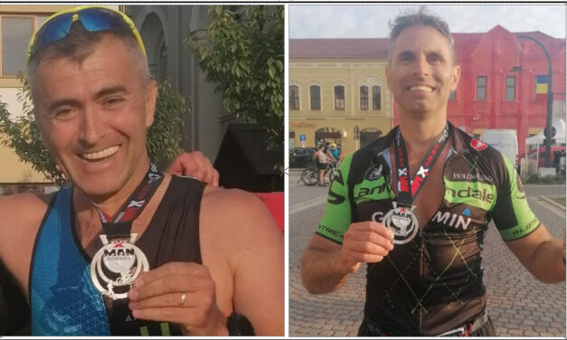 Sorin Andrici şi Ion Borisov au obţinut titlul de IronMan la Campionatul Internaţional de Triatlon