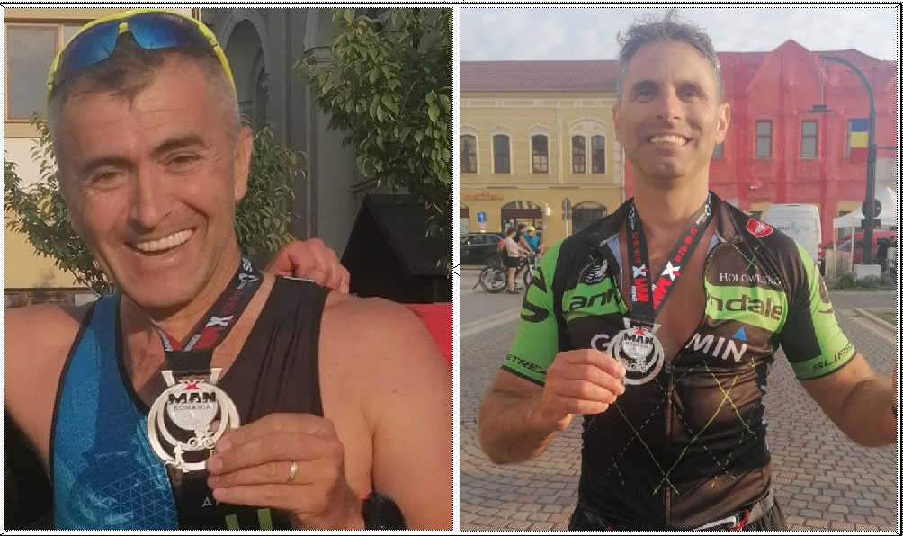 Sorin Andrici şi Ion Borisov au obţinut titlul de IronMan la Campionatul Internaţional de Triatlon