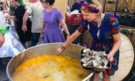 „Sărbătoarea borşului de peşte în Delta Dunării, Crişan”, la cea de-a doua ediţie