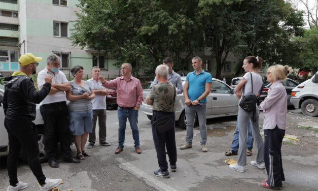 Izolarea termică a blocului 7 de pe strada Gării, finalizată în luna decembrie