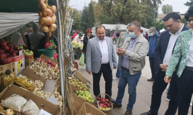 Produsele toamnei, revărsate în Piaţa Civică a municipiului