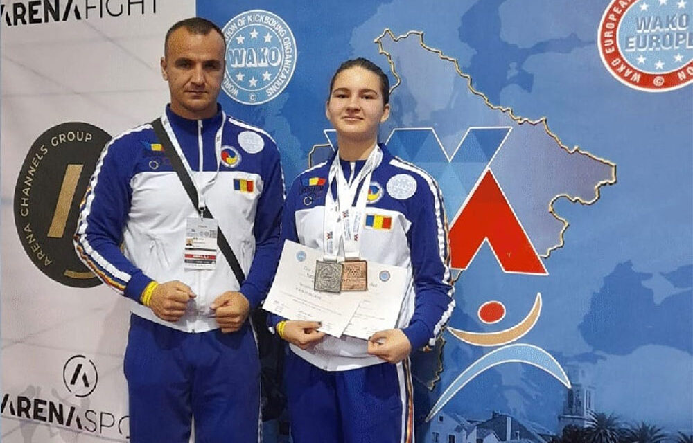 Amalia Ţugui, vicecampioană europeană la Campionatul European de Kickboxing WAKO