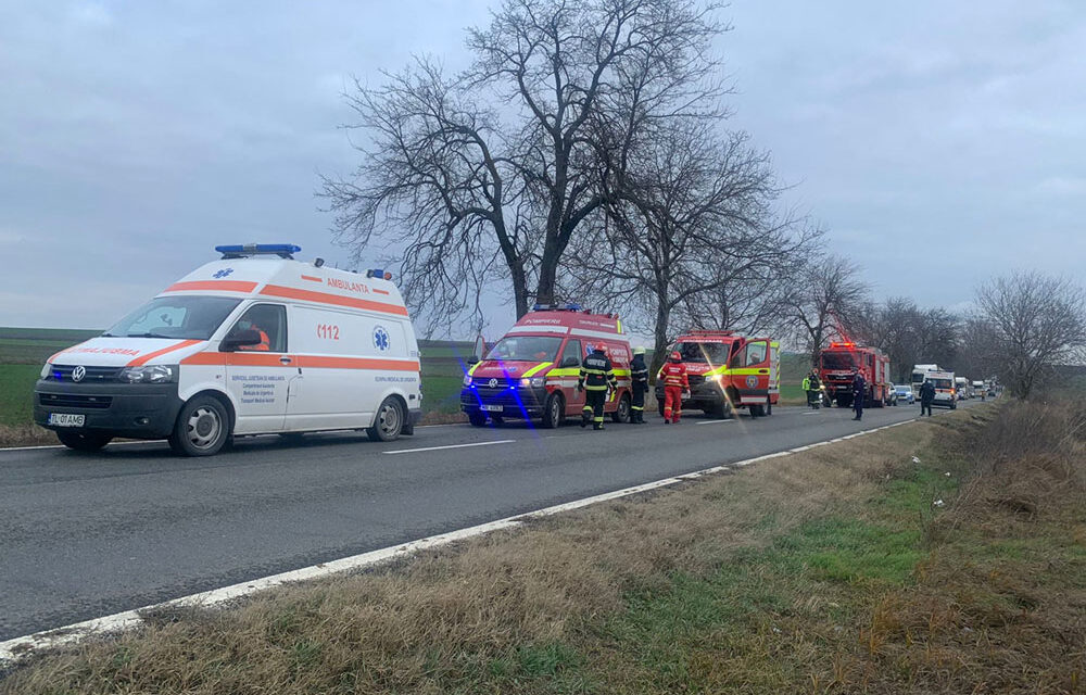 Două persoane rănite în urma unui accident rutier, între Nalbant şi Cataloi