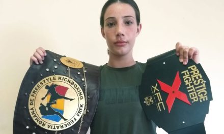 Amalia Maria Niţă, sportiva anului la Tulcea: „Când pun echipamentul de ring, mă simt excelent”