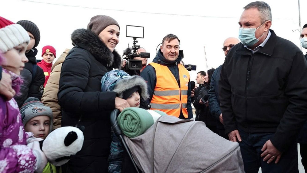 Hub umanitar la Isaccea, în sprijinul refugiaţilor ucraineni