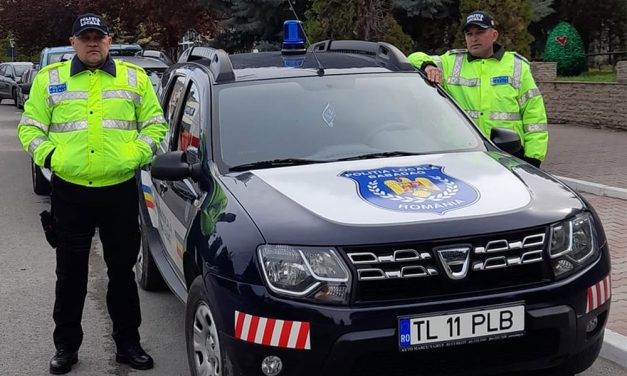 Poliţia Locală Babadag a primit gratis o maşină de patrulare