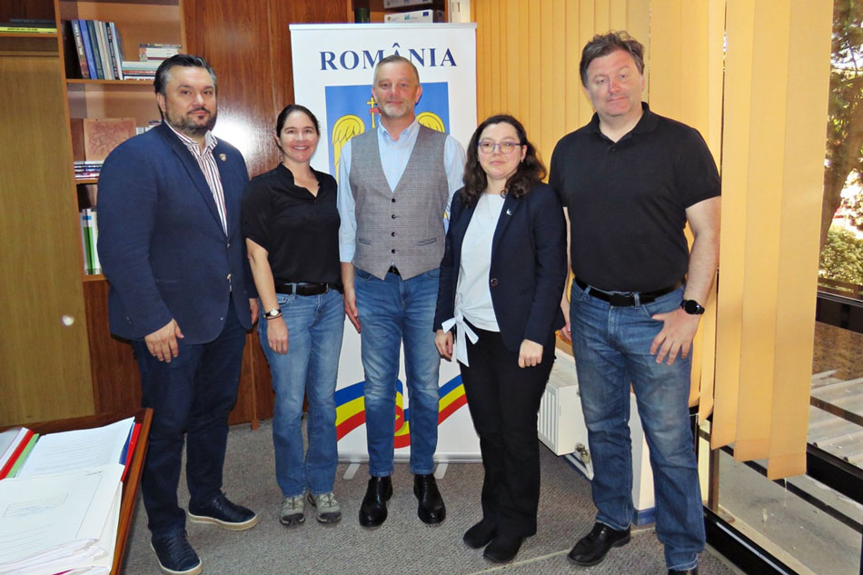 Reprezentanţi ai Ambasadei Statelor Unite ale Americii în România, în vizită la Tulcea