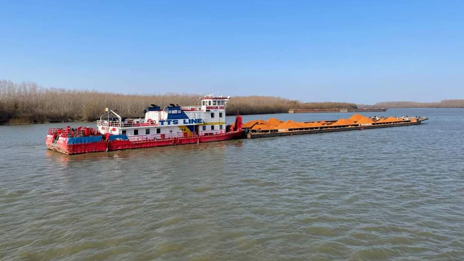 Importul cerealelor ucrainene pe rută fluvială, interzis la Tulcea