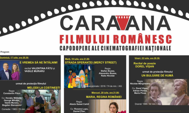 „Caravana filmului românesc” revine la Tulcea