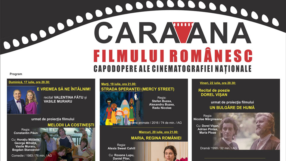 “Caravana filmului românesc” revine la Tulcea