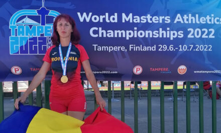 Nicoleta Ciortan, aur la Campionatele Mondiale Masters, din Finlanda