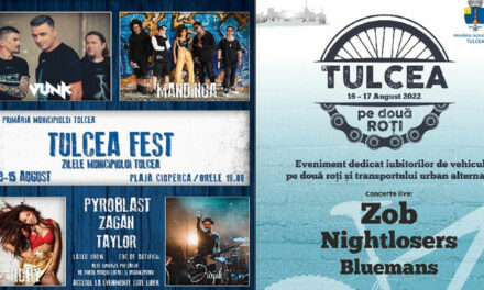 Tulcea Fest 2022: şase zile de concerte, spectacole de lasere, târguri şi artificii