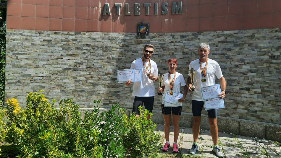 Tulcenii Nicoleta Ciortan şi Cornel Vasiliu, campioni naţionali la atletism
