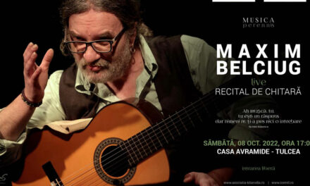 Cea mai solo chitară solo: Maxim Belciug cântă în premieră la Tulcea