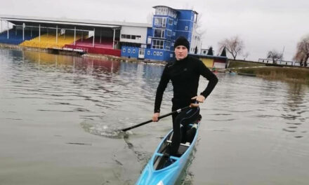 Iulian Serghei, campion naţional la maratonul de caiac-canoe