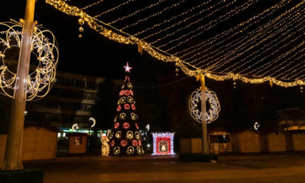 Luminiţele de Crăciun în municipiu, pe mod economic