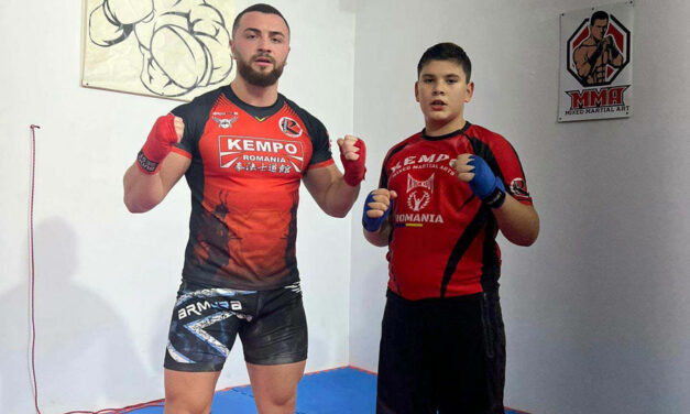 Marius Ionuţ Iamandi luptă la Campionatul Mondial de Kickboxing din Ungaria