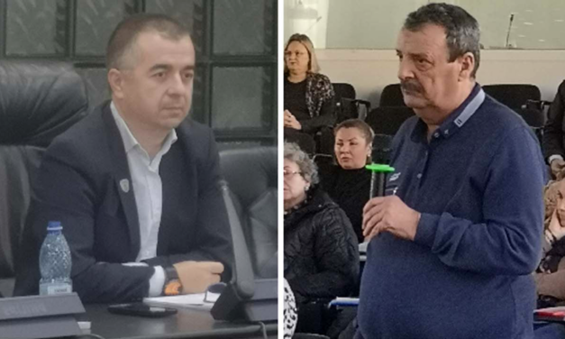 Contre între primarul Ştefan Ilie şi preşedintele pensionarilor Ovidiu Dumitrescu