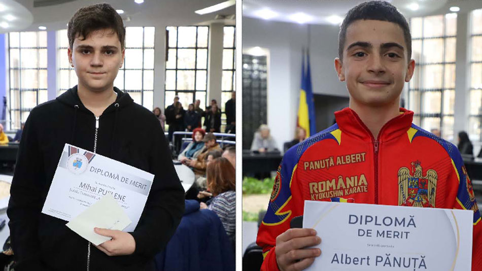 Elevi, studenţi şi sportivi din municipiu, premiaţi de Primăria Tulcea