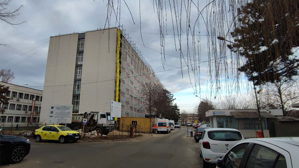 Blocul operator al Spitalului Judeţean Tulcea ar putea fi gata până în decembrie