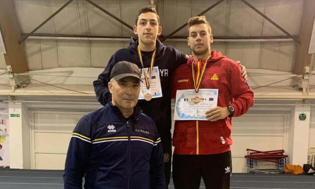 Vlad Dima şi Valentin Ispas, medaliaţi cu aur şi argint la Campionatul Naţional Indoor 3