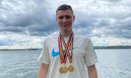 Iulian Serghei, triplu campion naţional la canoe simplu