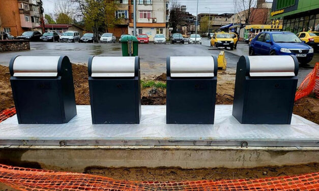 Primele platforme subterane de gunoi, montate în cartierul Dallas