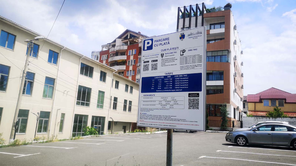 Locurile de parcare amenajate de primărie se plătesc: au fost aplicate primele amenzi